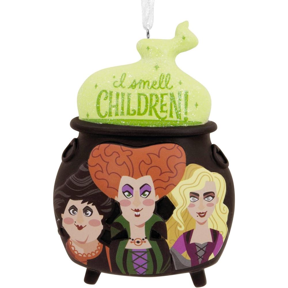 imageHallmark Disney Hocus Pocus Winifred Sanderson Ornament Gifts for Disney FansCauldron