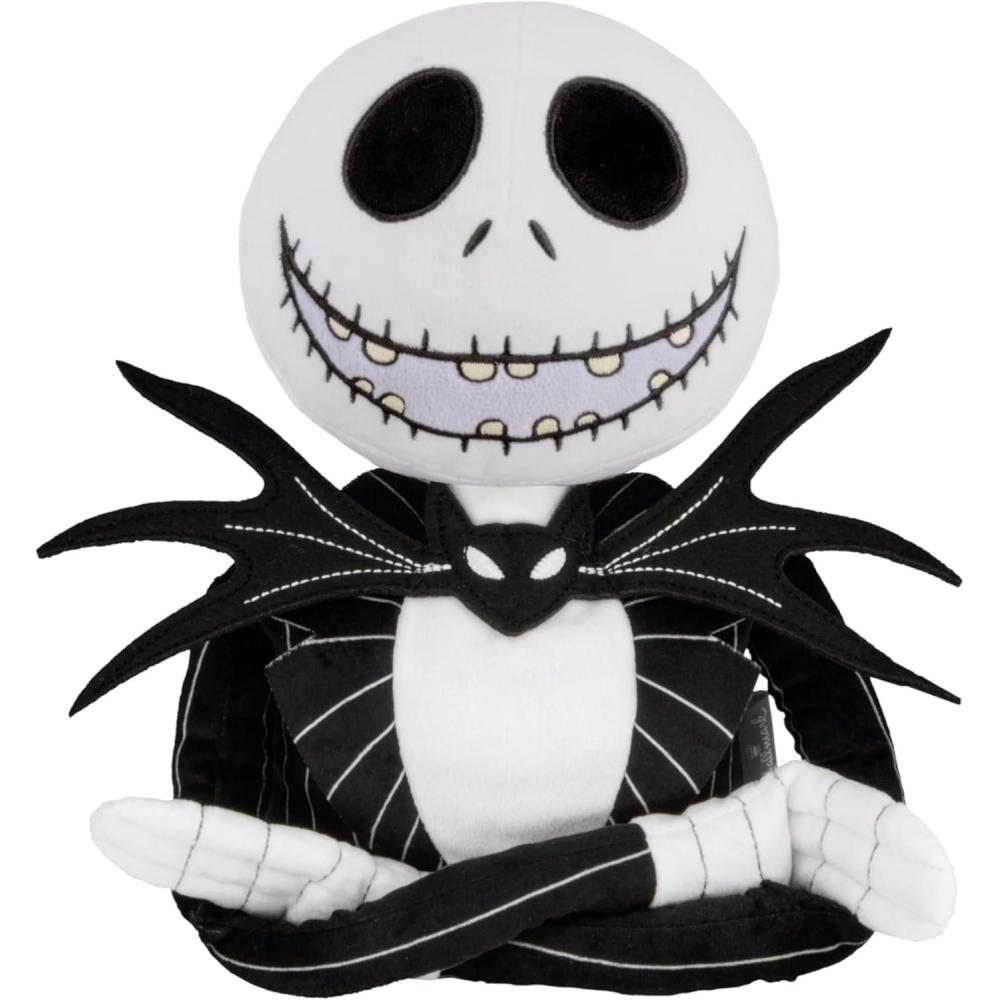 imageHallmark Disney Tim Burtons The Nightmare Before Christmas 975quot Christmas Tree Topper Plush Fabric Gifts for Disney Fans