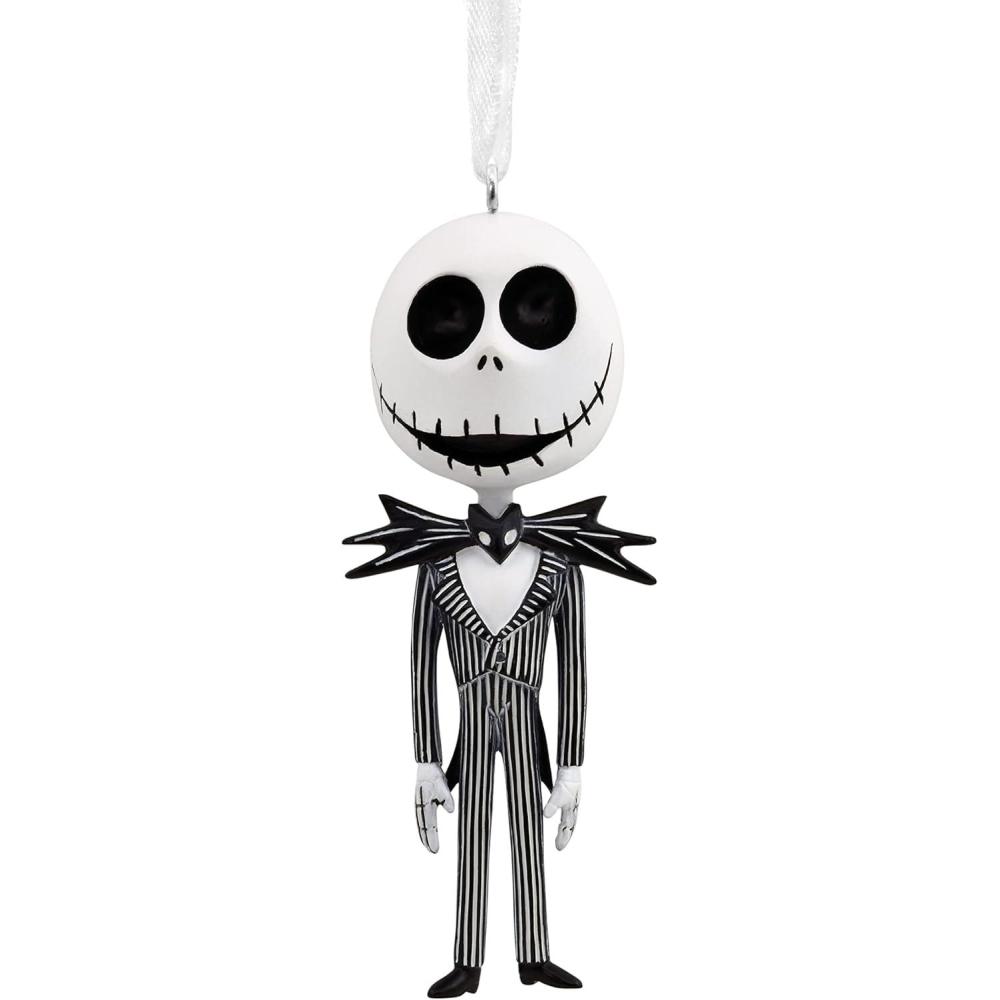 imageHallmark Disney Tim Burtons The Nightmare Before Christmas Jack Skellington Christmas OrnamentResin 138 x 358 x 125 inchesJack Skellington