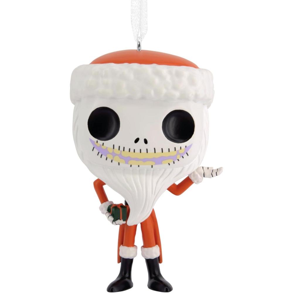 imageHallmark Disney Tim Burtons The Nightmare Before Christmas Santa Jack Funko POP Christmas Ornament Pop Culture Gifts