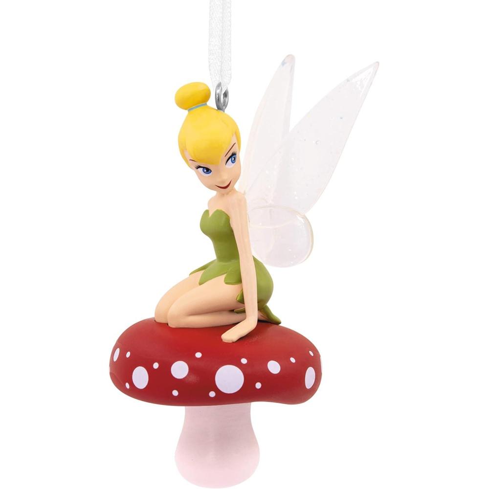 imageHallmark Disney Tinker Bell on Mushroom Christmas OrnamentTinker Bell