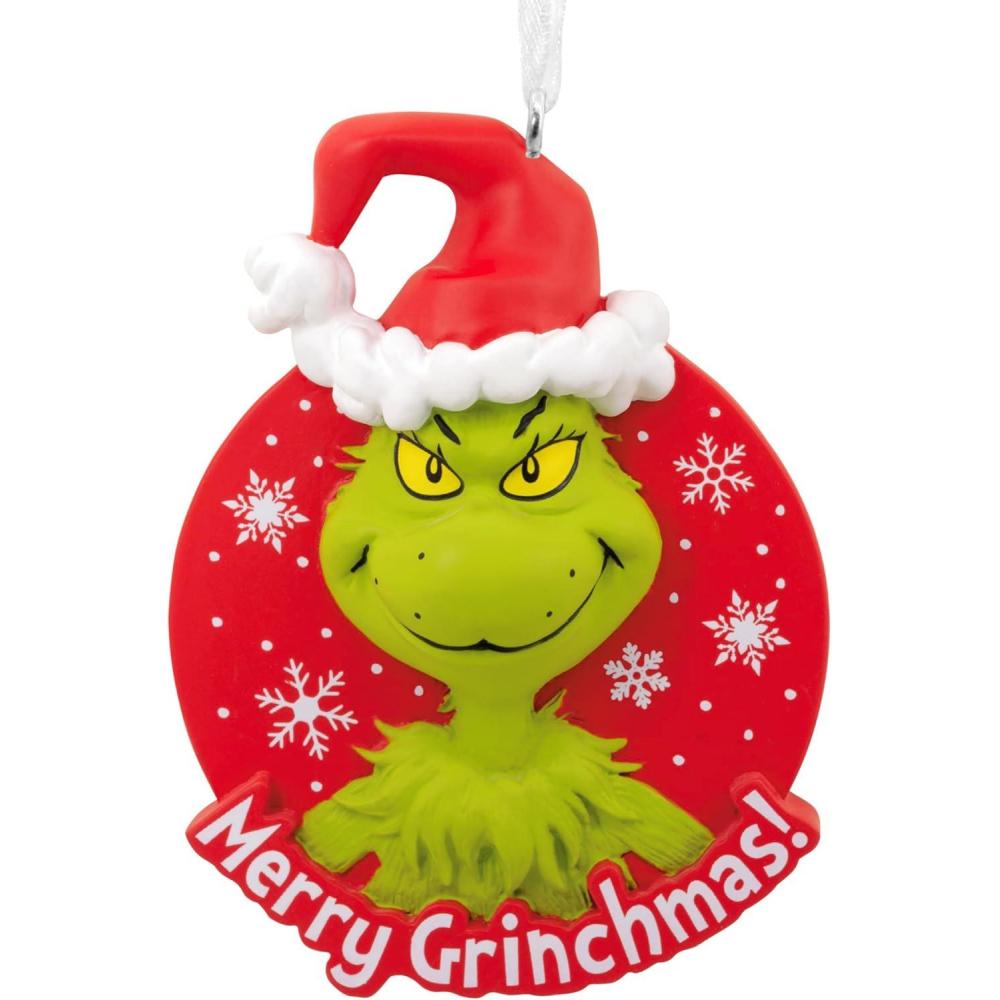 imageHallmark Dr Seuss How the Grinch Stole Christmas Merry Grinchmas Ornament