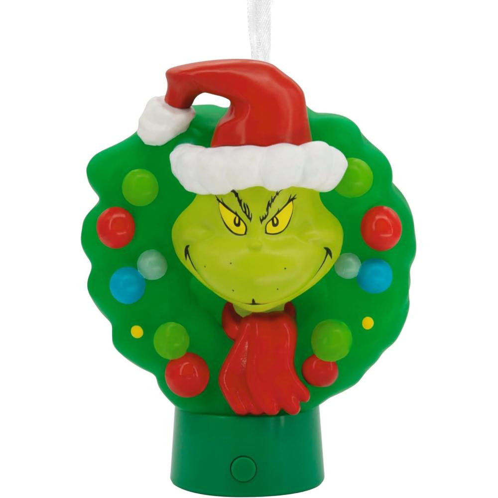 imageHallmark Dr Seusss How The Grinch Stole ChristmasGrinch with Lights