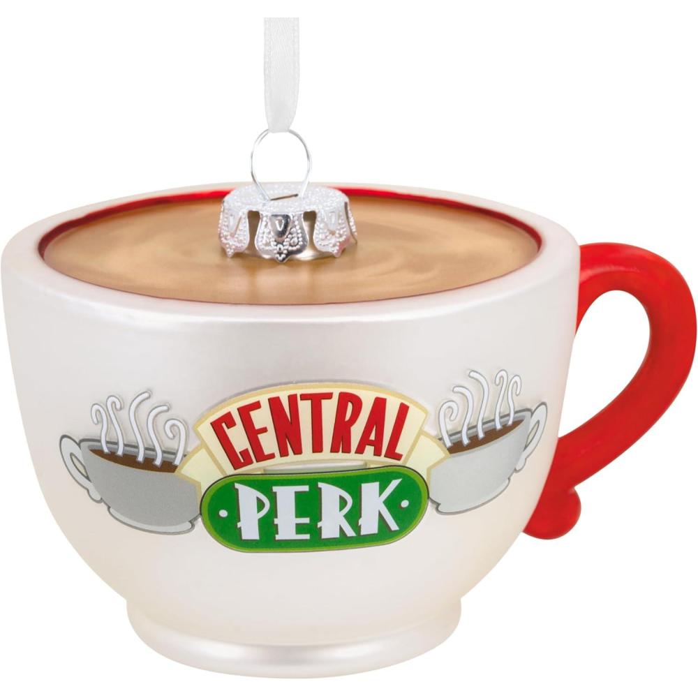 imageHallmark Friends Central Perk Sign Christmas Ornament Blown GlassCentral Perk Coffee Cup