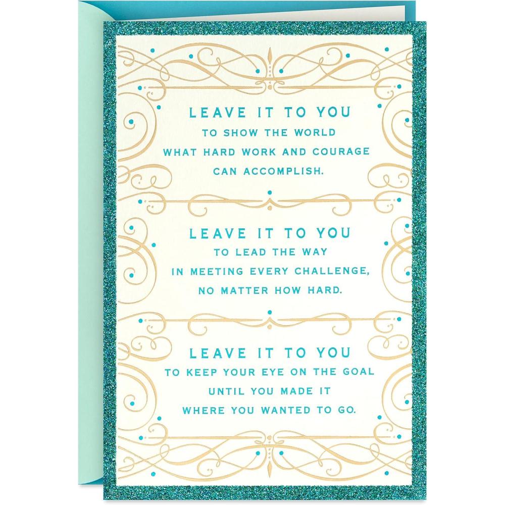 imageHallmark Graduation Card Leave It To YouLeave It To You