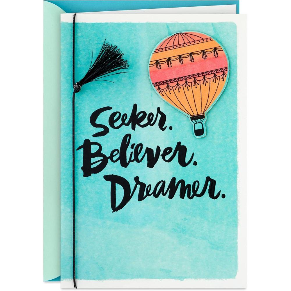 imageHallmark Graduation Card So Much to CelebrateSeeker Believer Dreamer