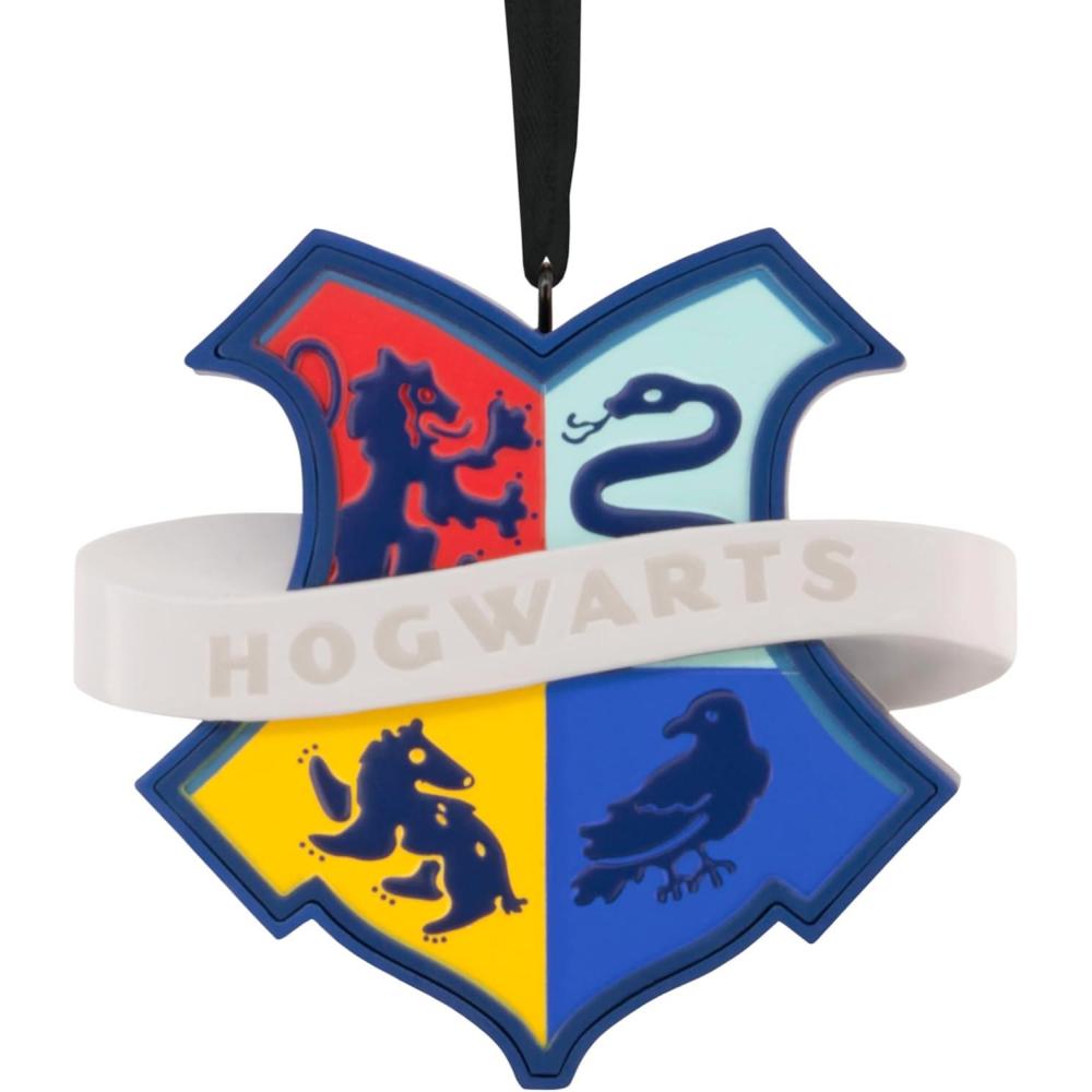 imageHallmark Harry Potter Hogwarts Crest Christmas Ornament Gifts for Harry Potter Fans