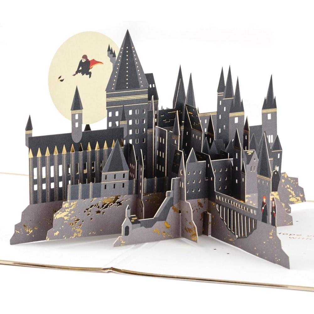 imageHallmark Harry Potter Pop Up Birthday Card Magic ampamp Adventure Signature Paper Wonder 3D CardPop Up  Harry Potter