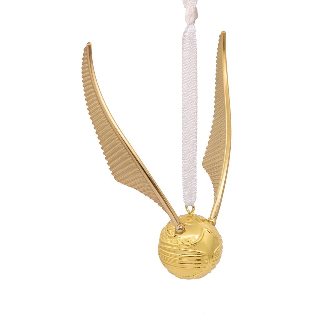 imageHallmark Harry Potter Winged Key Christmas Ornament MetalGolden Snitch