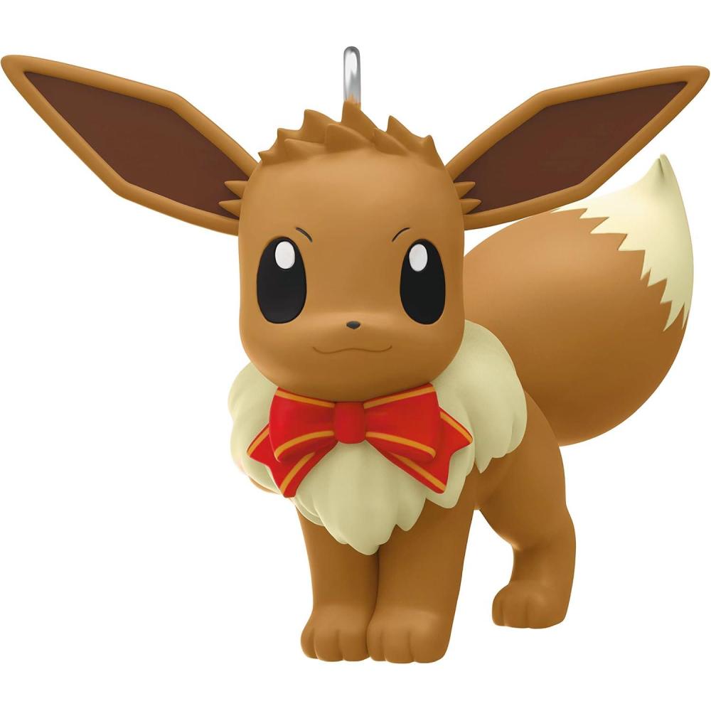 imageHallmark Keepsake 125quot Mini Christmas Ornament 2025 Pokmon Holiday Rowlet Gifts for GamersHoliday Eevee