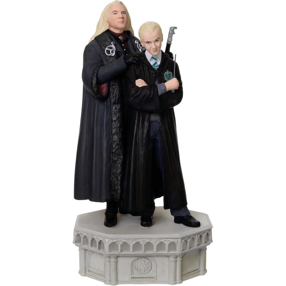 imageHallmark Keepsake 7 Christmas String Lights 2025 Harry Potter 10Light Gifts for Harry Potter FansLucius and Draco Malfoy