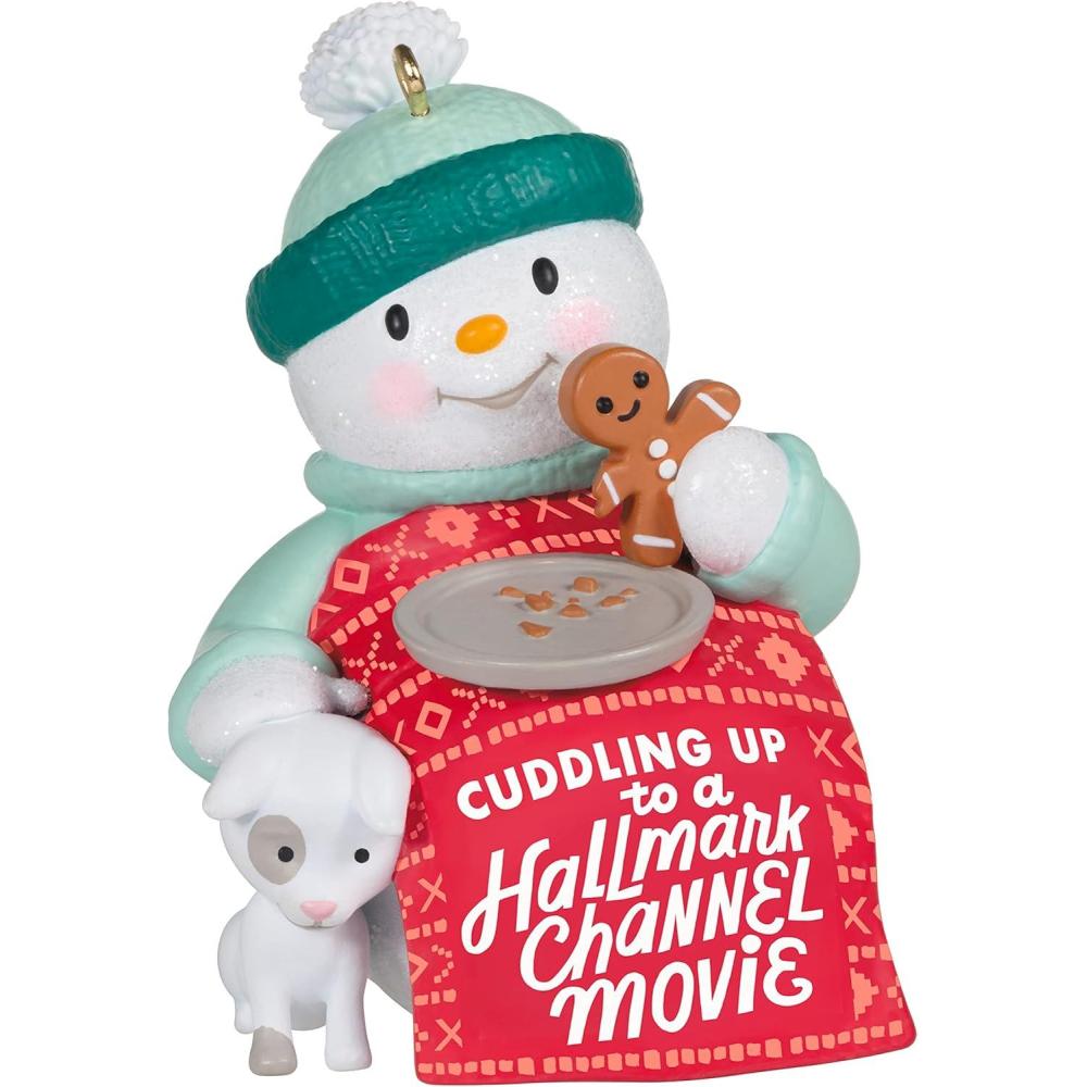 imageHallmark Keepsake Christmas Ornament 2022 Hallmark Channel Movie Time Snowman2022 Hallmark Movie Snowman