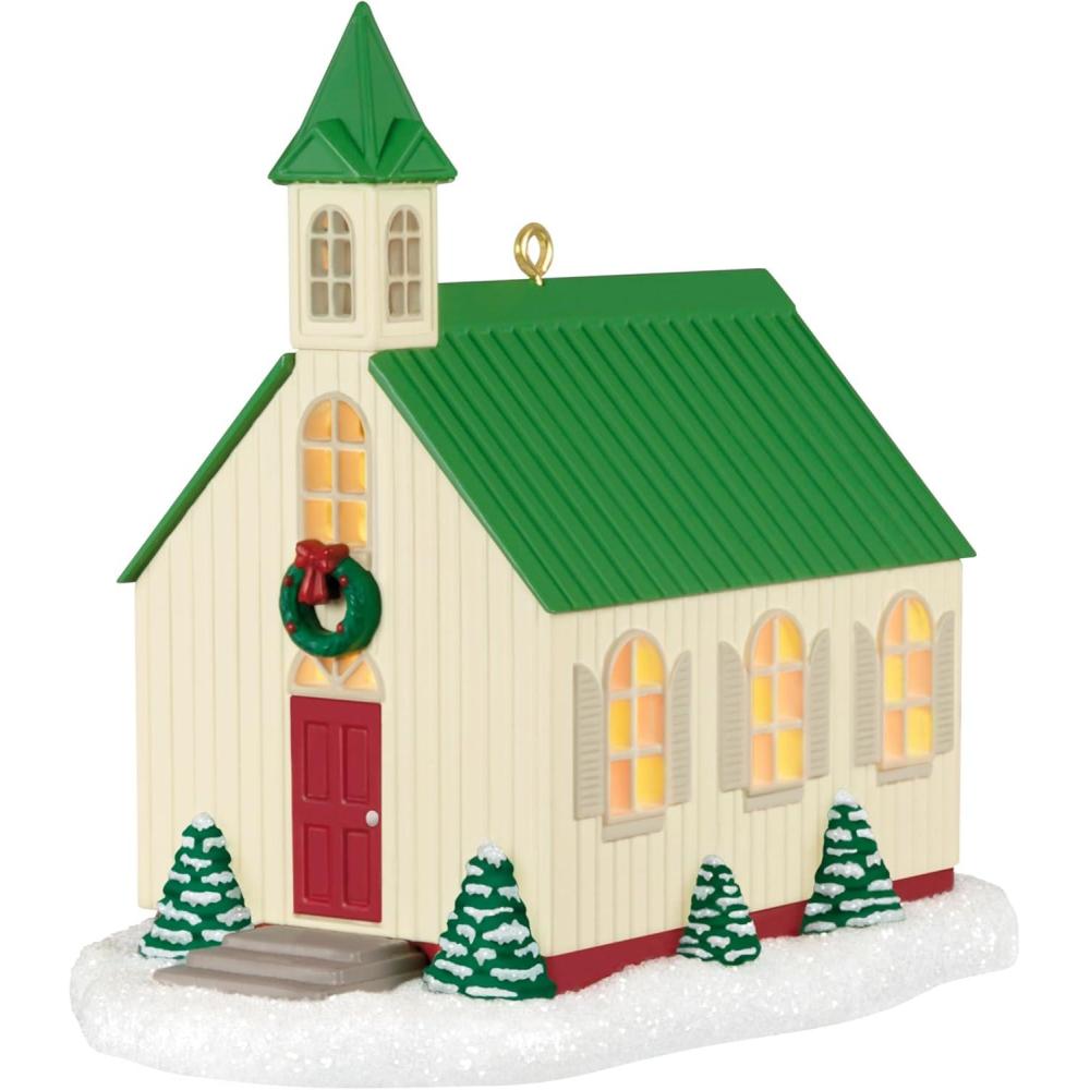 imageHallmark Keepsake Christmas Ornament 2023 Angel of Adoration Religious GiftsThe Light of Hope