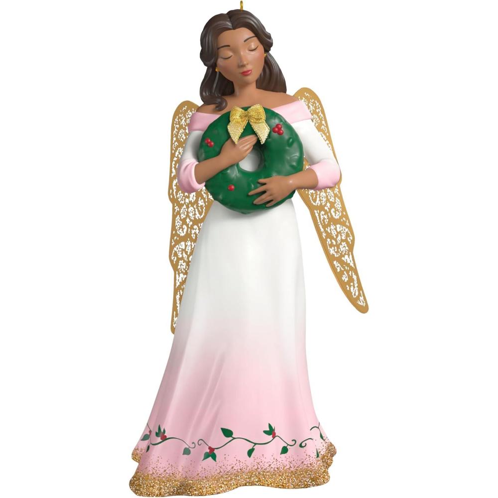 imageHallmark Keepsake Christmas Ornament 2023 Christmas Angels Good Cheer Religious GiftsJoy