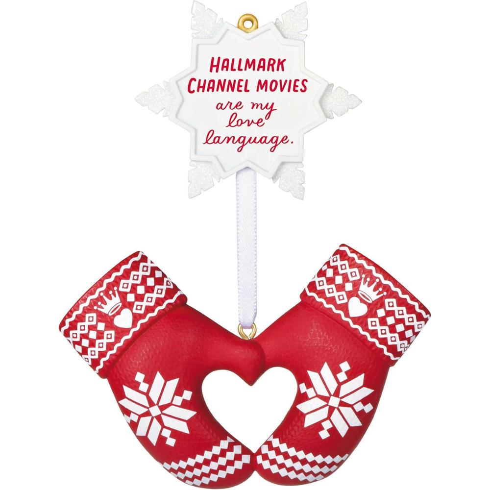 imageHallmark Keepsake Christmas Ornament 2023 quotI Love Hallmark Channelquot Hallmark Channel GiftsI Love Hallmark Channel