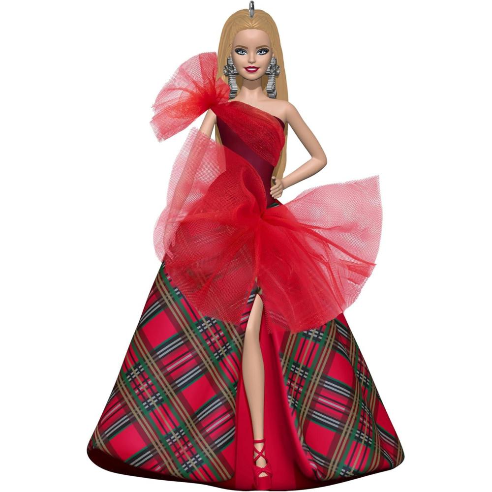 imageHallmark Keepsake Christmas Ornament 2024 2024 Latina Holiday Barbie Gifts for Her2024 Holiday Barbie
