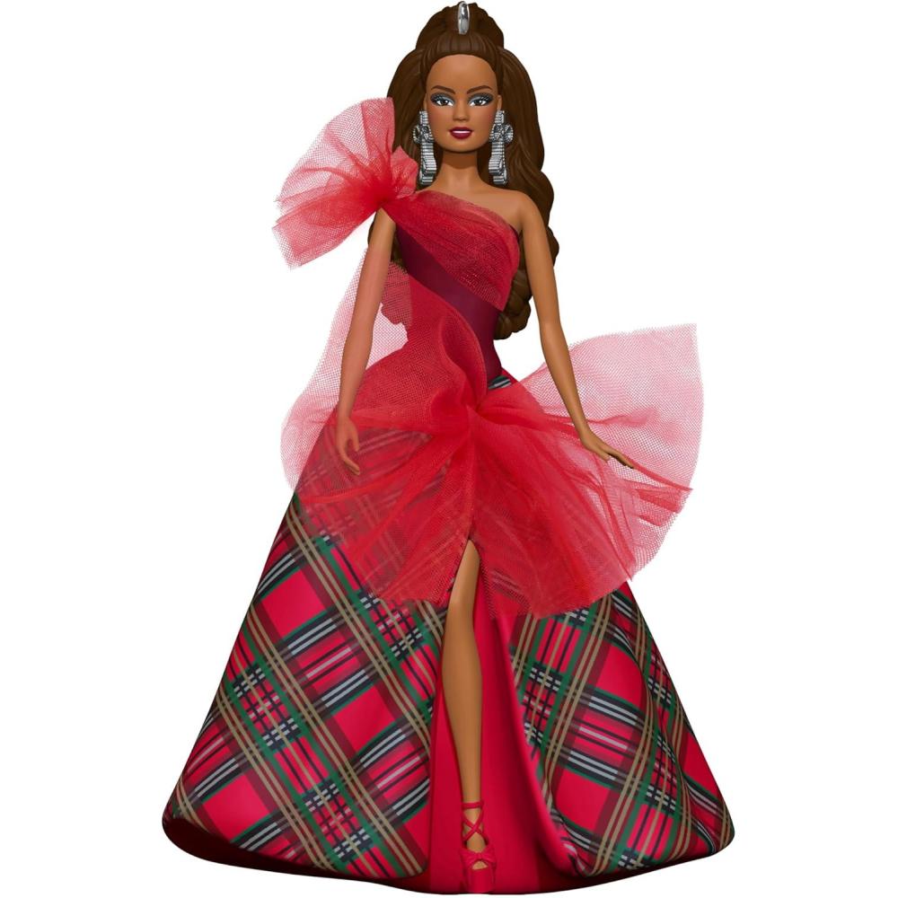 imageHallmark Keepsake Christmas Ornament 2024 2024 Latina Holiday Barbie Gifts for Her2024 Latina Holiday Barbie