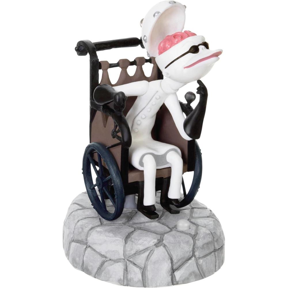 imageHallmark Keepsake Christmas Ornament 2024 Disney Tim Burtons The Nightmare Before Christmas Dr Finkelstein With Light and Sound Gifts for Disney FansDr Finkelstein