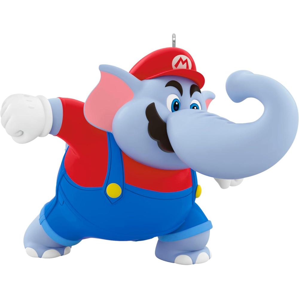imageHallmark Keepsake Christmas Ornament 2024 Nintendo Mario Kart Toad Gifts for GamersPowered Up with Mario