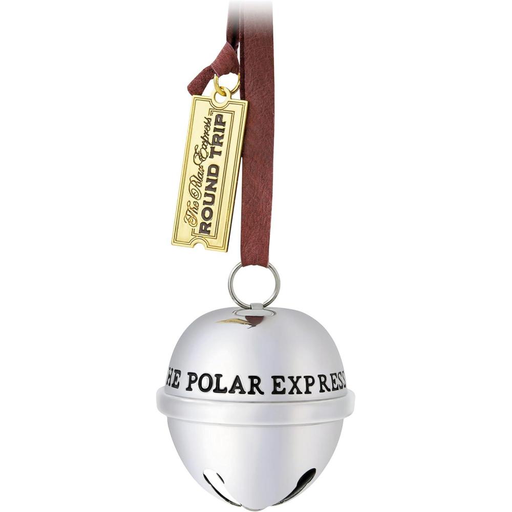 imageHallmark Keepsake Christmas Ornament 2024 The Polar Express 20th Anniversary Santas Sleigh Bell 2024 Metal Christmas Movie Gifts2023 The Polar Express
