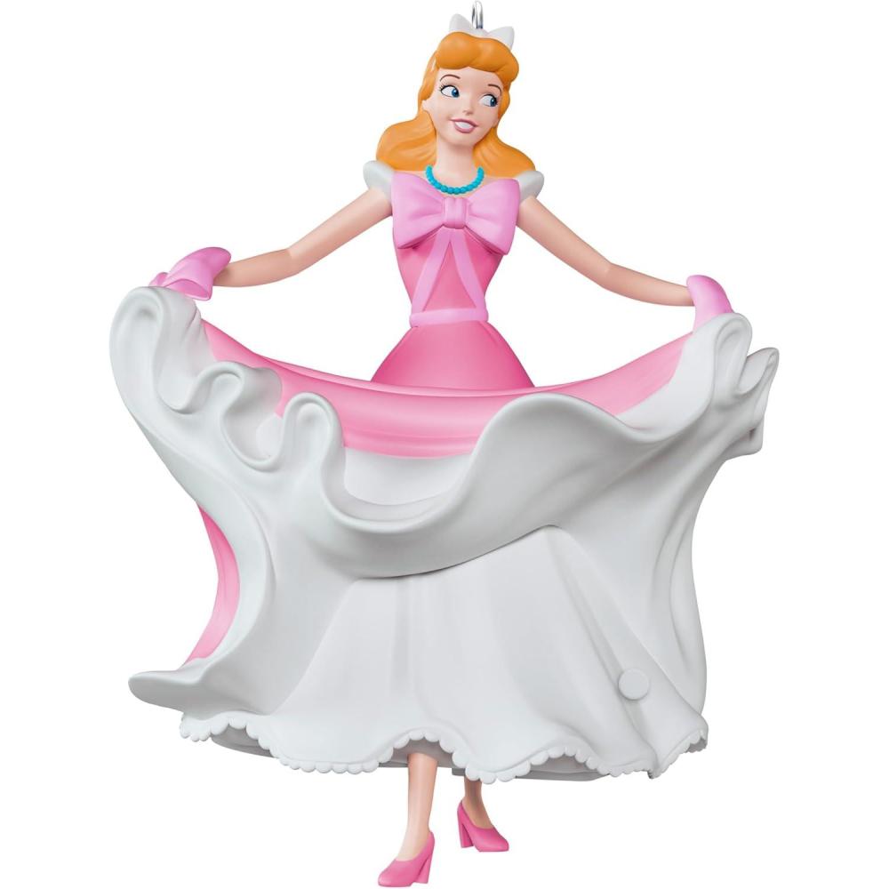 imageHallmark Keepsake Christmas Ornament 2025 Disney Cinderella A Lovely Dress for Cinderelly Musical Gifts for Disney FansCinderelly
