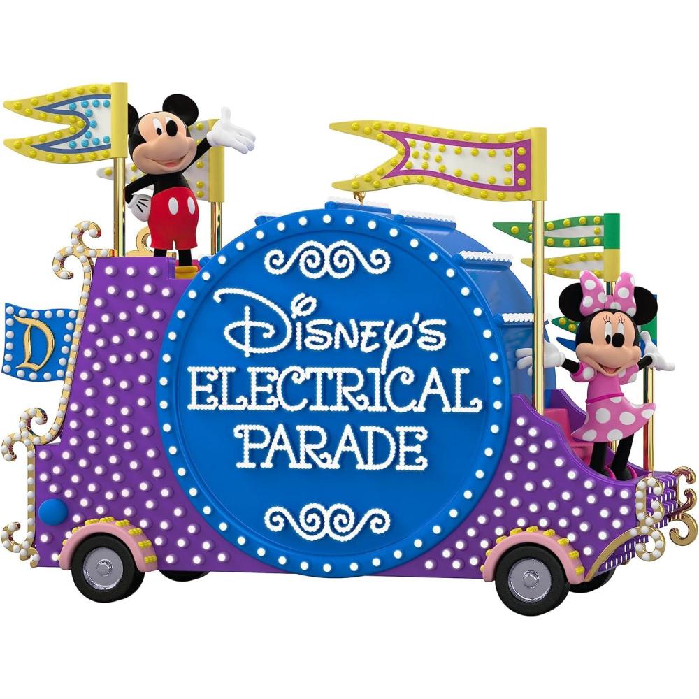 imageHallmark Keepsake Christmas Ornament 2025 Disney Mickey and Friends Disneys Electrical Parade Musical With Light Gifts for Disney Fans2023 Electrical Parade