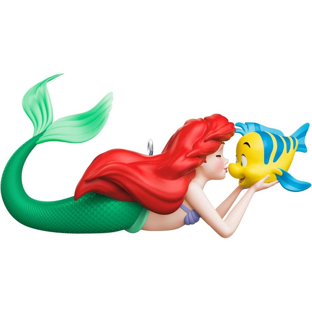 imageHallmark Keepsake Christmas Ornament 2025 Disney The Little Mermaid A FinTastic Friendship Gifts for Disney FansThe Little Mermaid