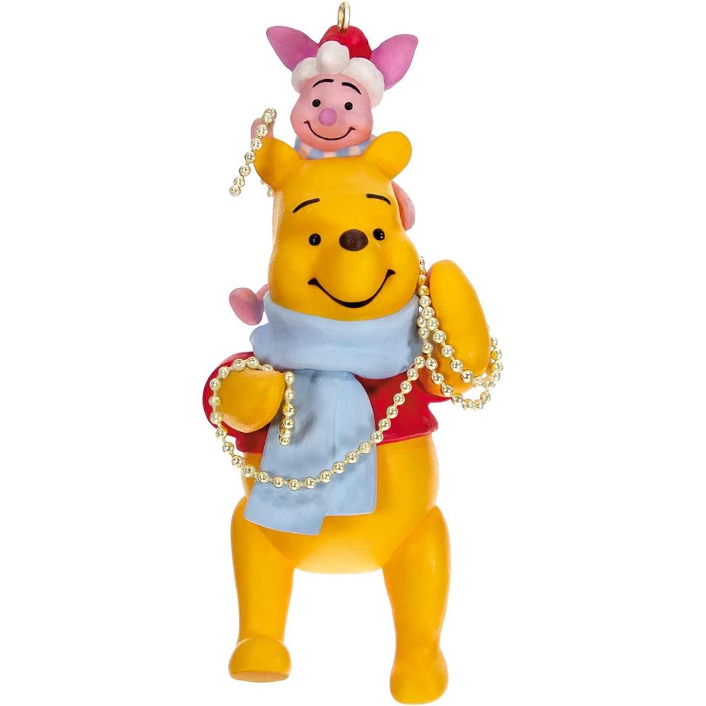 imageHallmark Keepsake Christmas Ornament 2025 Disney Winnie The Pooh and Tigger Too Gifts for Disney FansPooh  Piglet