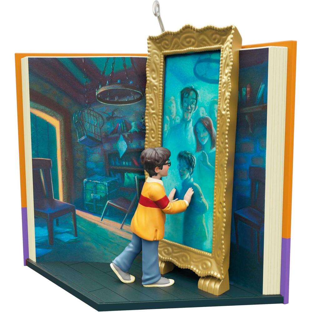 imageHallmark Keepsake Christmas Ornament 2025 Harry Potter and The Sorcerers Stone Mirror of Erised Gifts for Harry Potter FansMirror of Erised
