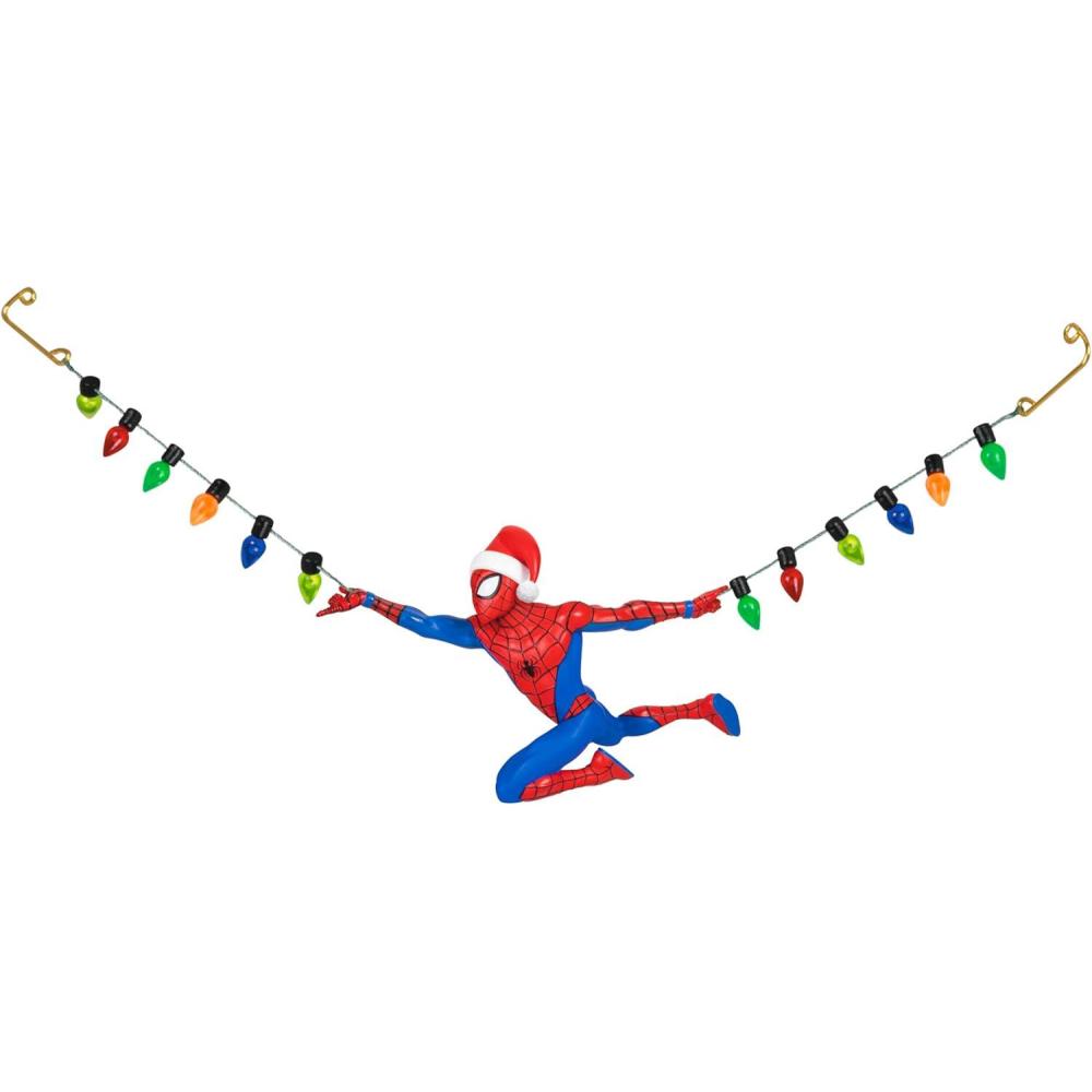 imageHallmark Keepsake Christmas Ornament 2025 Marvel Studios Captain America Brave New World Gifts for Marvel FansSpiderMan