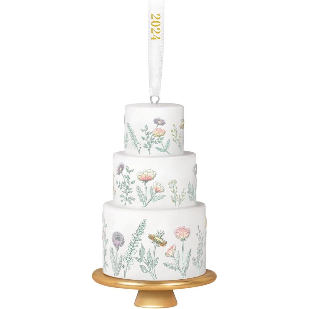 imageHallmark Keepsake Christmas Ornament 2025 Our Sweet Beginning 2025 Glass Wedding GiftsModern