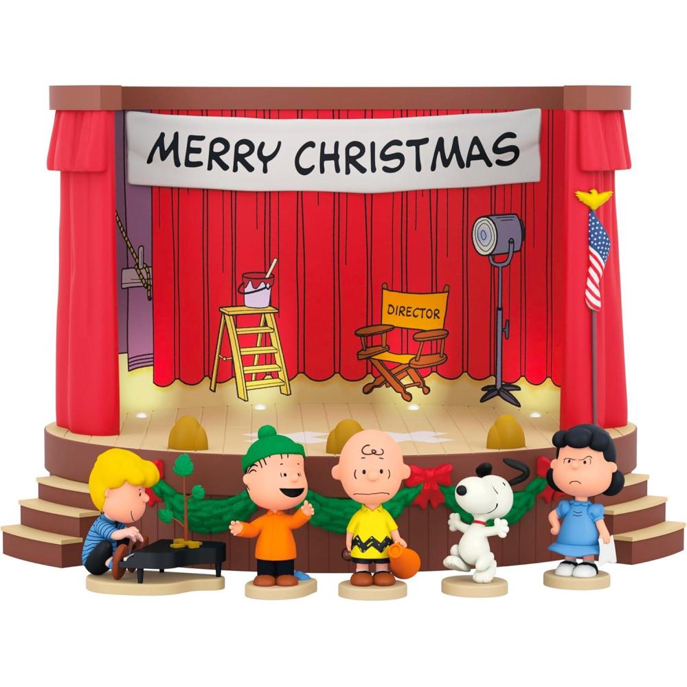 imageHallmark Keepsake Christmas Ornament 2025 Peanuts 75th Anniversary Hello Snoopy with Sound Gifts for Peanuts FansMerry Christmas  Charlie Brown