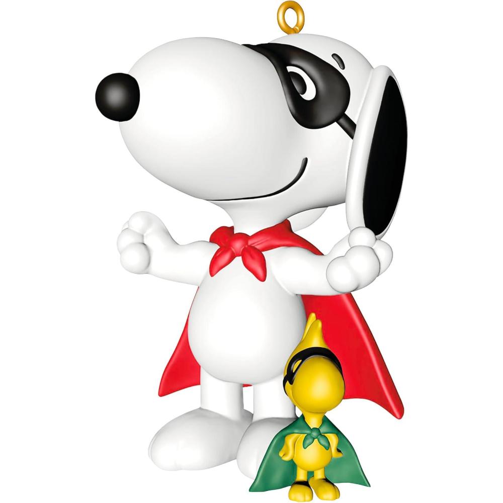 imageHallmark Keepsake Christmas Ornament 2025 Peanuts Spotlight on Snoopy Masked Marvel Gifts for Peanuts FansSnoopy Masked Marvel