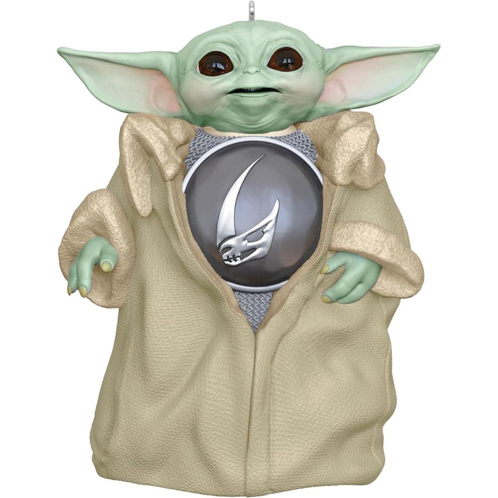 imageHallmark Keepsake Christmas Ornament 2025 Star Wars The Mandalorian Grogu Gifts for Star Wars Fans