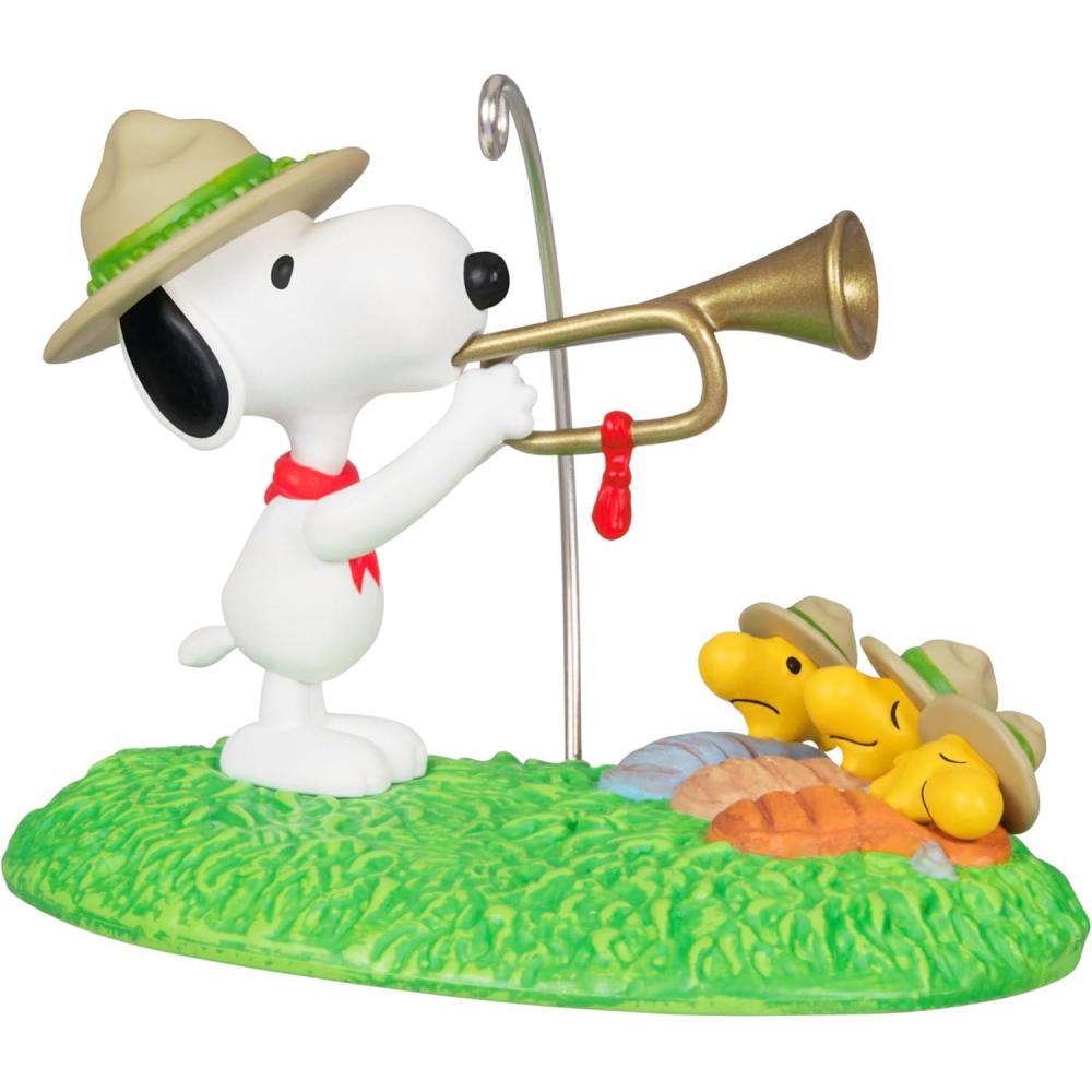 imageHallmark Keepsake Christmas Ornament 2025 The Peanuts Gang 75th Anniversary Good Grief Charlie Brown Gifts for Peanuts FansBeagle Scouts 50th Anniversary