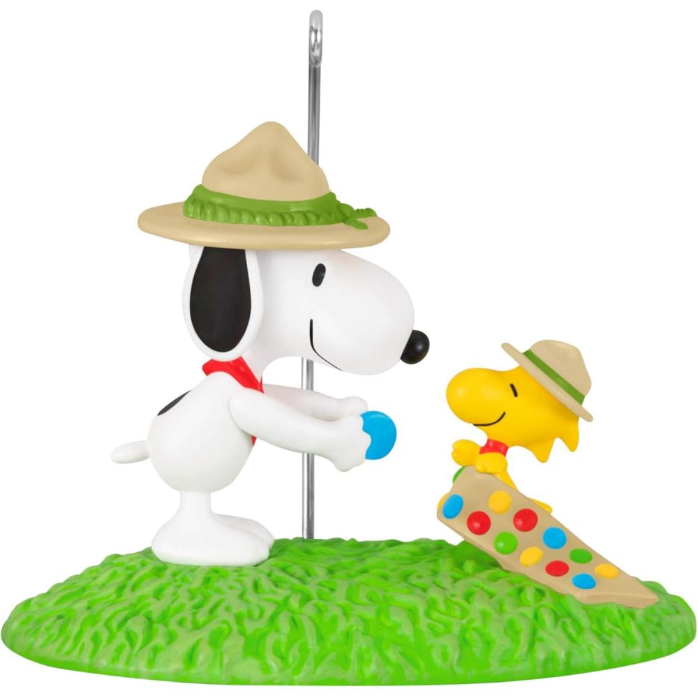 imageHallmark Keepsake Christmas Ornament 2025 The Peanuts Gang Merit Badge Ceremony Gifts for Peanuts FansMerit Badge Ceremony