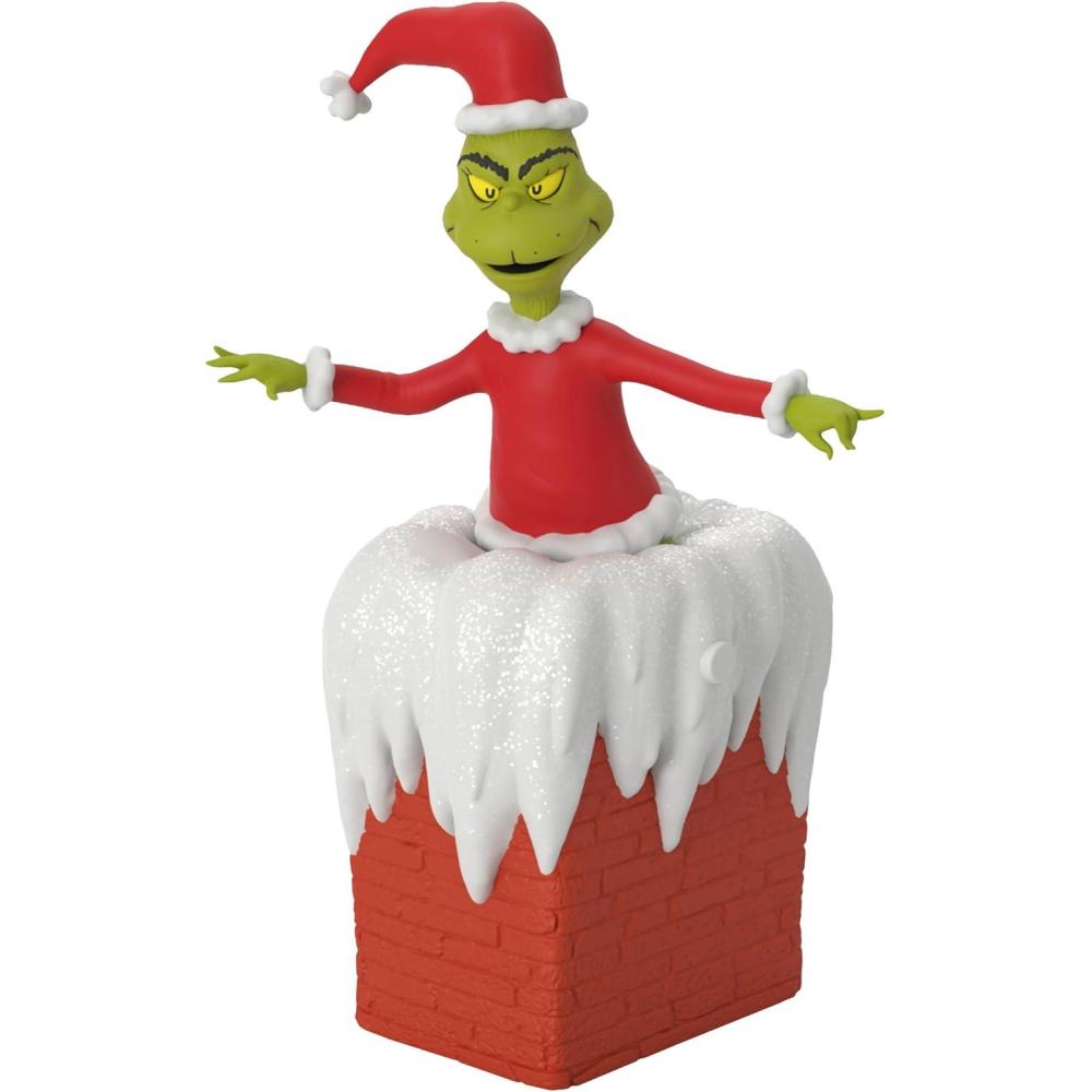 imageHallmark Keepsake Christmas Ornament Dr Seusss How the Grinch Stole Christmas Youre a Mean One Mr Grinch Musical Christmas Movie GiftsYoure A Mean One  Mr Grinch