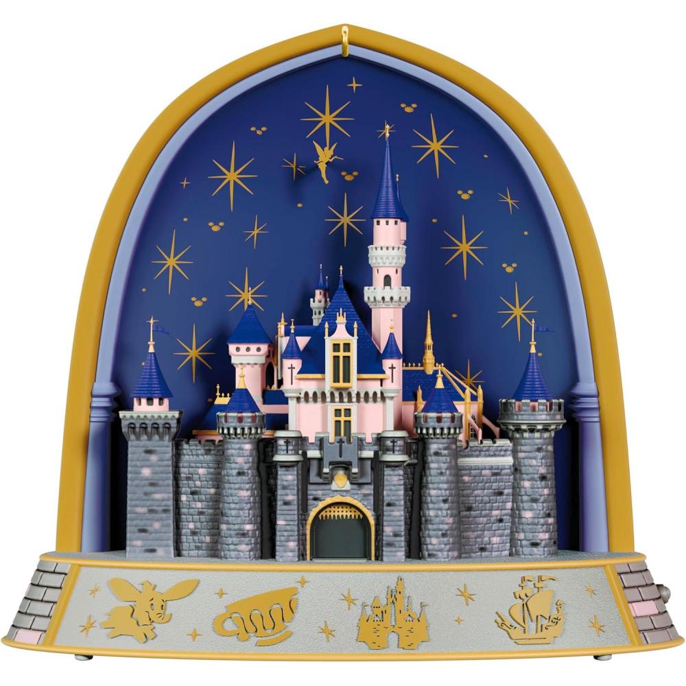 imageHallmark Keepsake Mickey Mouse Christmas Ornament 2024 Disney Space Mountain Clear for Launch Gifts for Disney FansA Magical Celebration