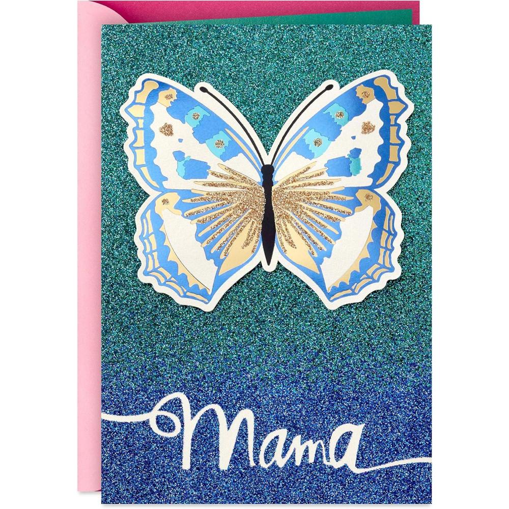 imageHallmark Mahogany Birthday Card for Mom Butterfly