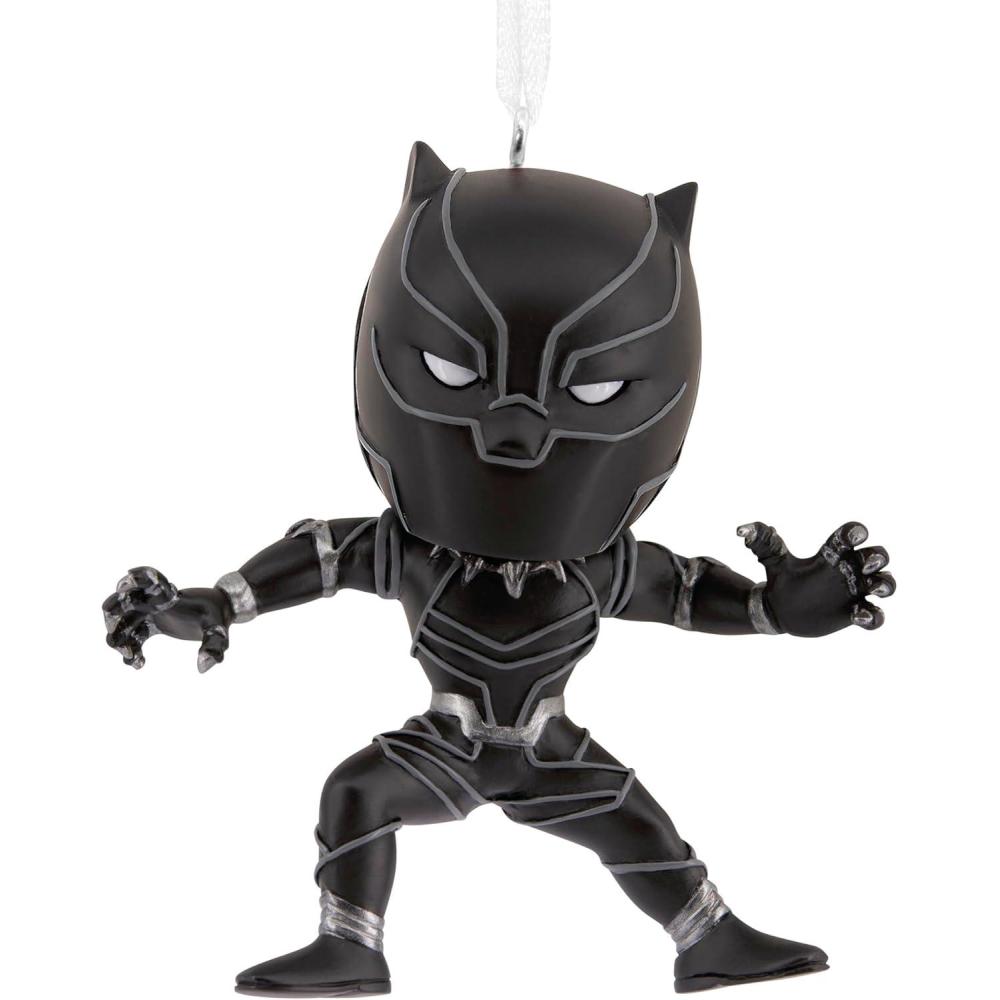 imageHallmark Marvel Black Panther Stylized Christmas Ornament Super Hero Gifts