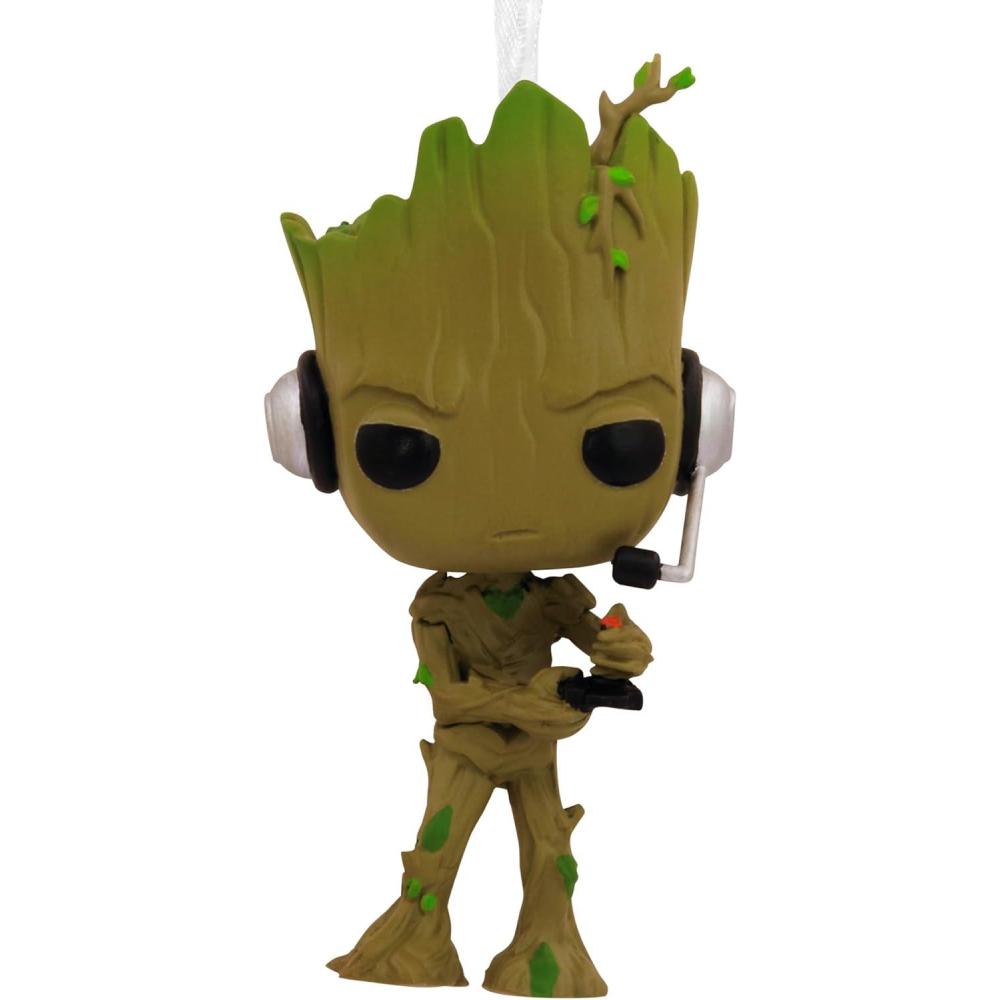 imageHallmark Marvel Gaming Groot Funko POP Christmas Ornament Pop Culture Gifts