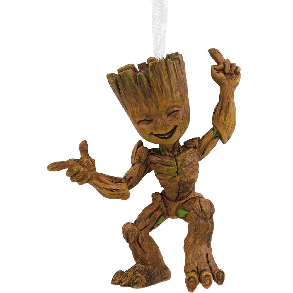 imageHallmark Marvel Guardians of The Galaxy Groot Christmas OrnamentLittle Groot