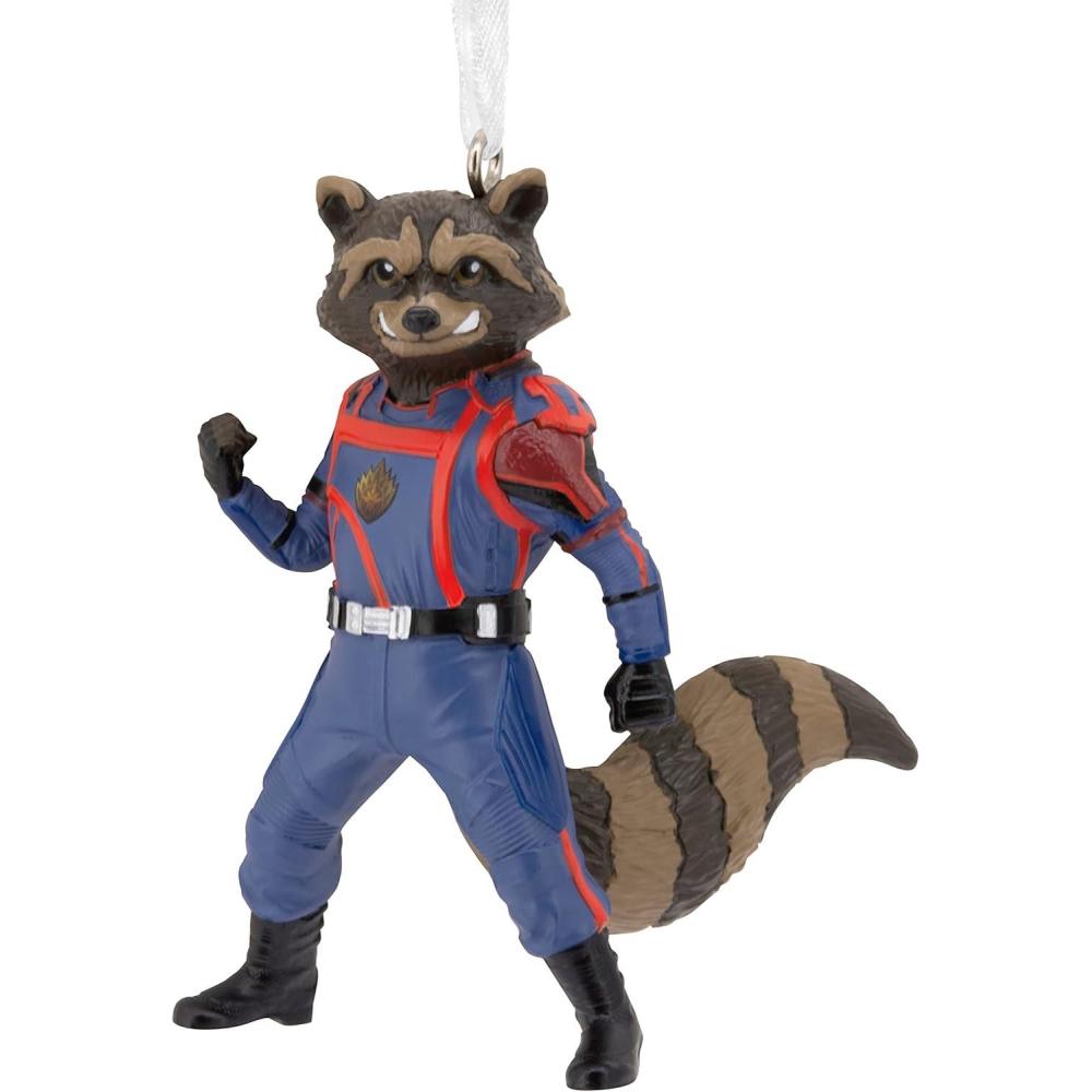 imageHallmark Marvel Guardians of The Galaxy Groot Christmas OrnamentRocket