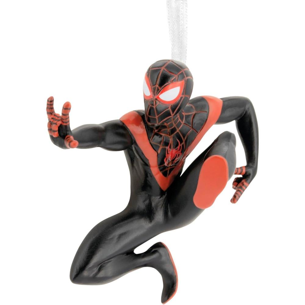 imageHallmark Marvel Miles Morales Christmas Ornament Super Hero Gifts