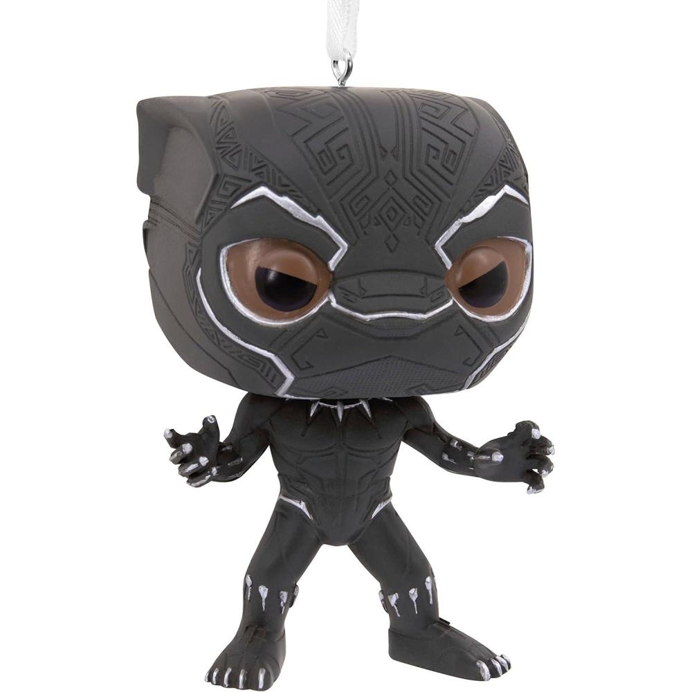 imageHallmark Marvel SpiderMan Funko POP Christmas OrnamentBlack Panther