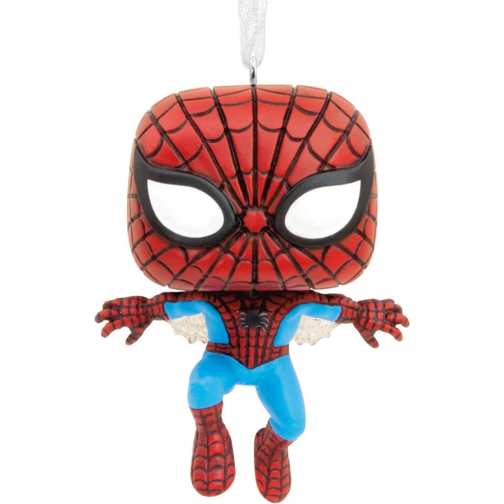 imageHallmark Marvel SpiderMan Funko POP Christmas OrnamentSpiderMan