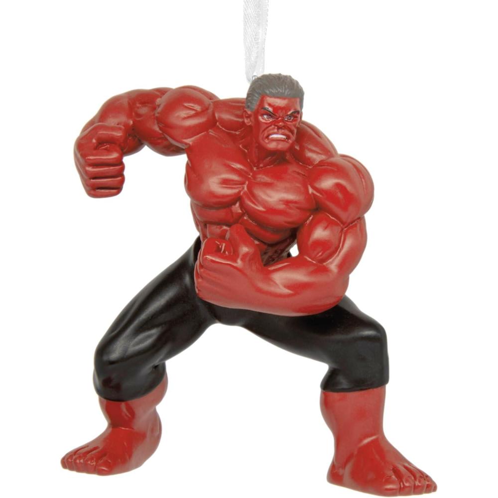 imageHallmark Marvel Studios Captain America Brave New World Red Hulk Christmas Ornament Gifts for Marvel Fans