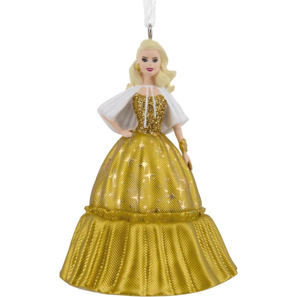 imageHallmark Mattel Holiday Barbie 2023 Christmas OrnamentHoliday Barbie 2023