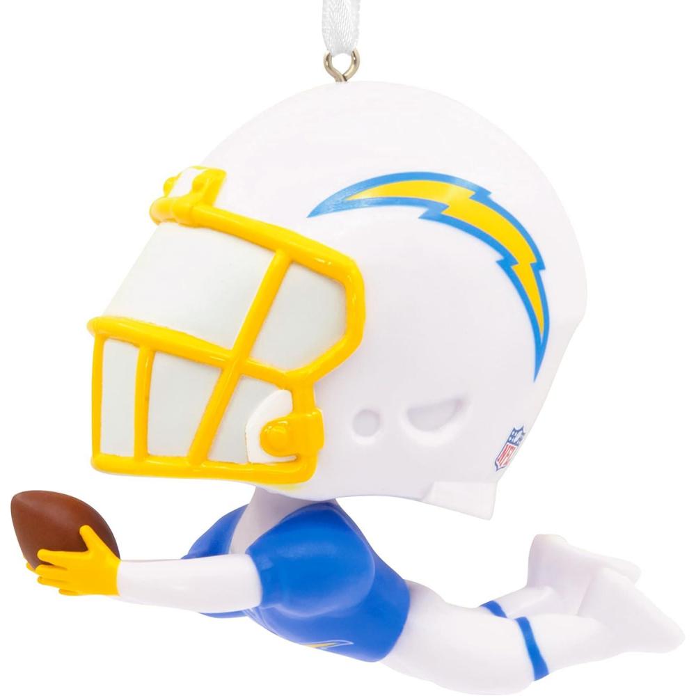imageHallmark NFL Kansas City Chiefs Bouncing Buddy Christmas OrnamentLos Angeles Chargers Bouncing Buddy Diving
