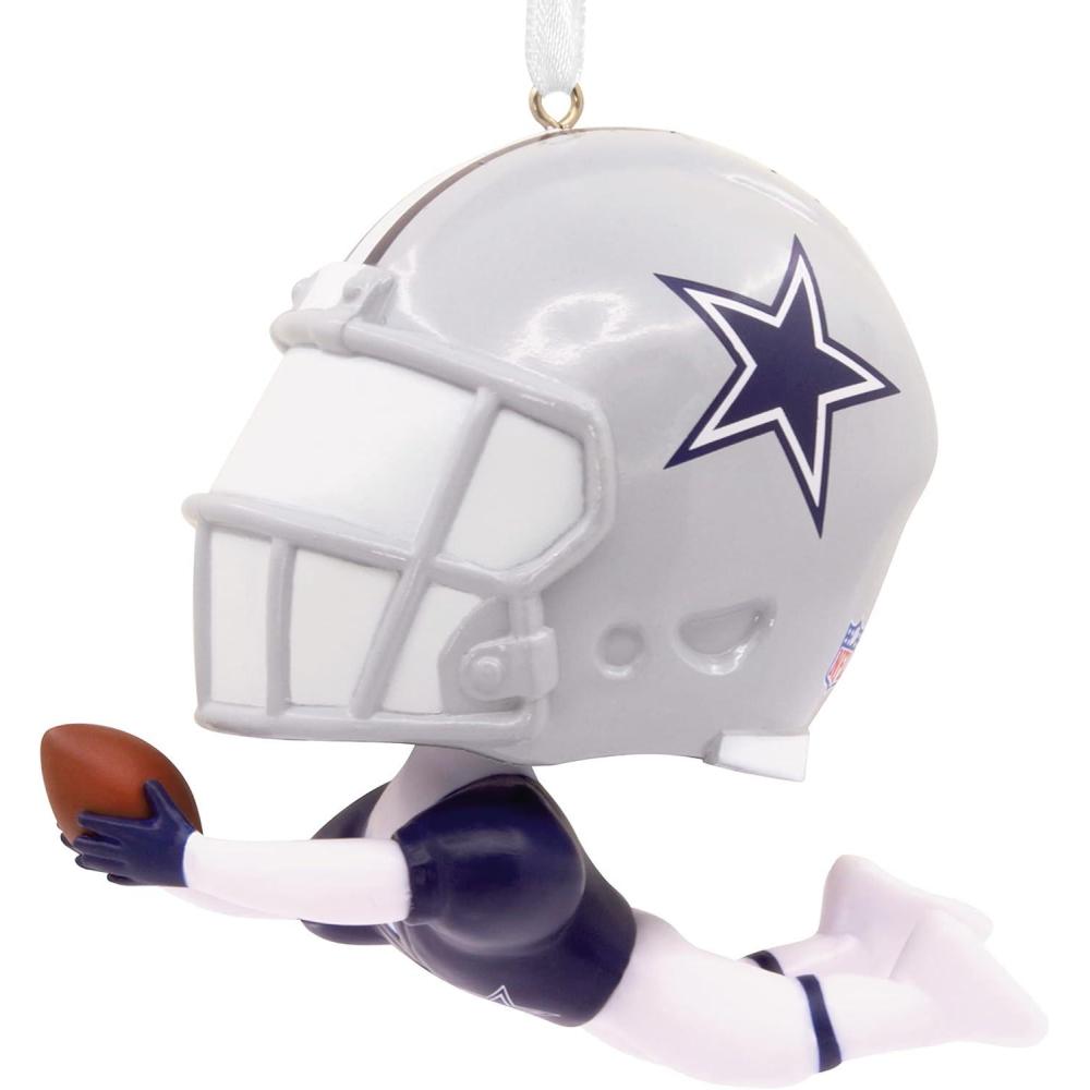 imageHallmark NFL Washington Commanders Bouncing Buddy Christmas OrnamentDallas Cowboys Bouncing Buddy Diving